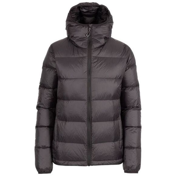 Trespass Womens/Ladies Humdrum Packaway Down Jacket / Black